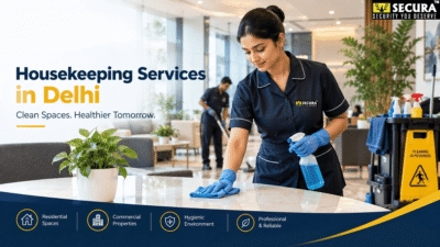 Housekeeping Services in Delhi NCR Secura Security Solutions